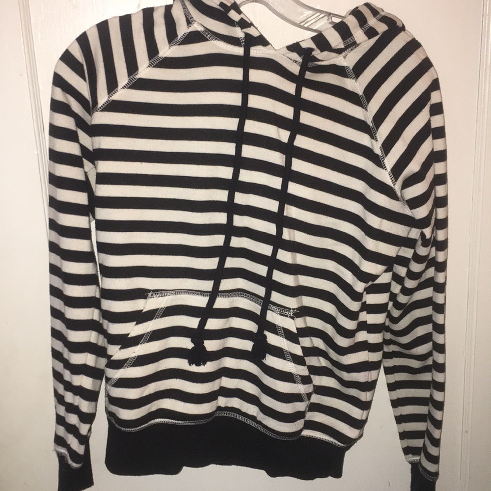 Striped hoodie